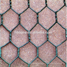 PVC coated hexagonal wire mesh / hexagonal wire mesh netting